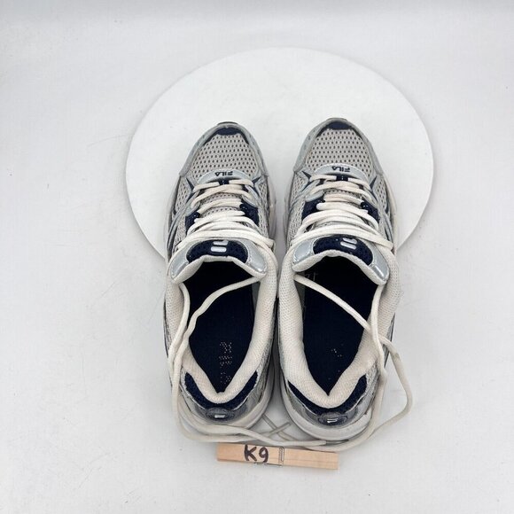 Fila DLS Lite Tytaneum Men Size 8.5 1SR090LZ-062 Silver Grey Black Training Shoe - Picture 9 of 11